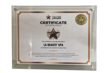 We’re proud to announce that La Beauté Spas has been recognized with a Canadian Choice Award in the Beauty Spa category!