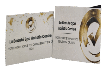We’re beyond proud to share that La Beauté Spas has been voted North York’s Top Choice Beauty Spa for two consecutive years — 2024 and 2025!